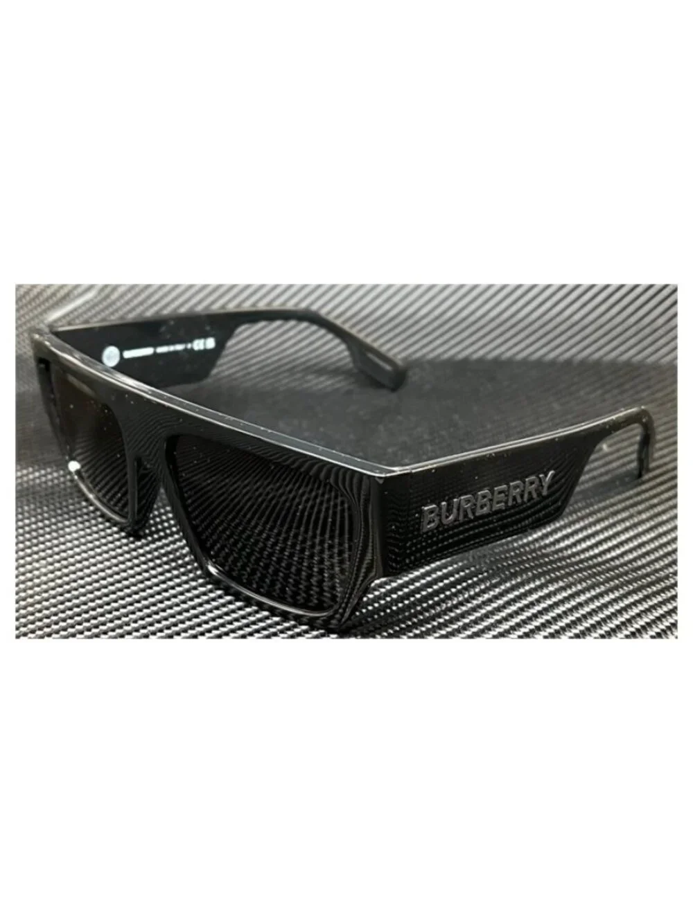 New Burberry Men Black Sunglasses 58-17-145